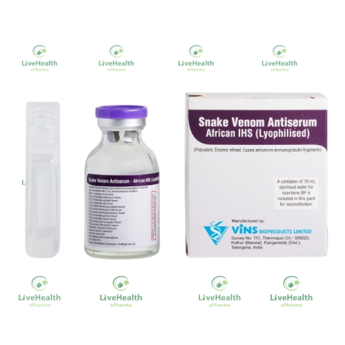 POLYVALENT ANTI SNAKE VENOM (VINS AFRICA)